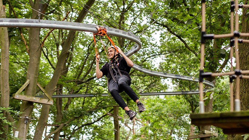 Activity / Day out Rollercoaster Zipline on the Veluwe